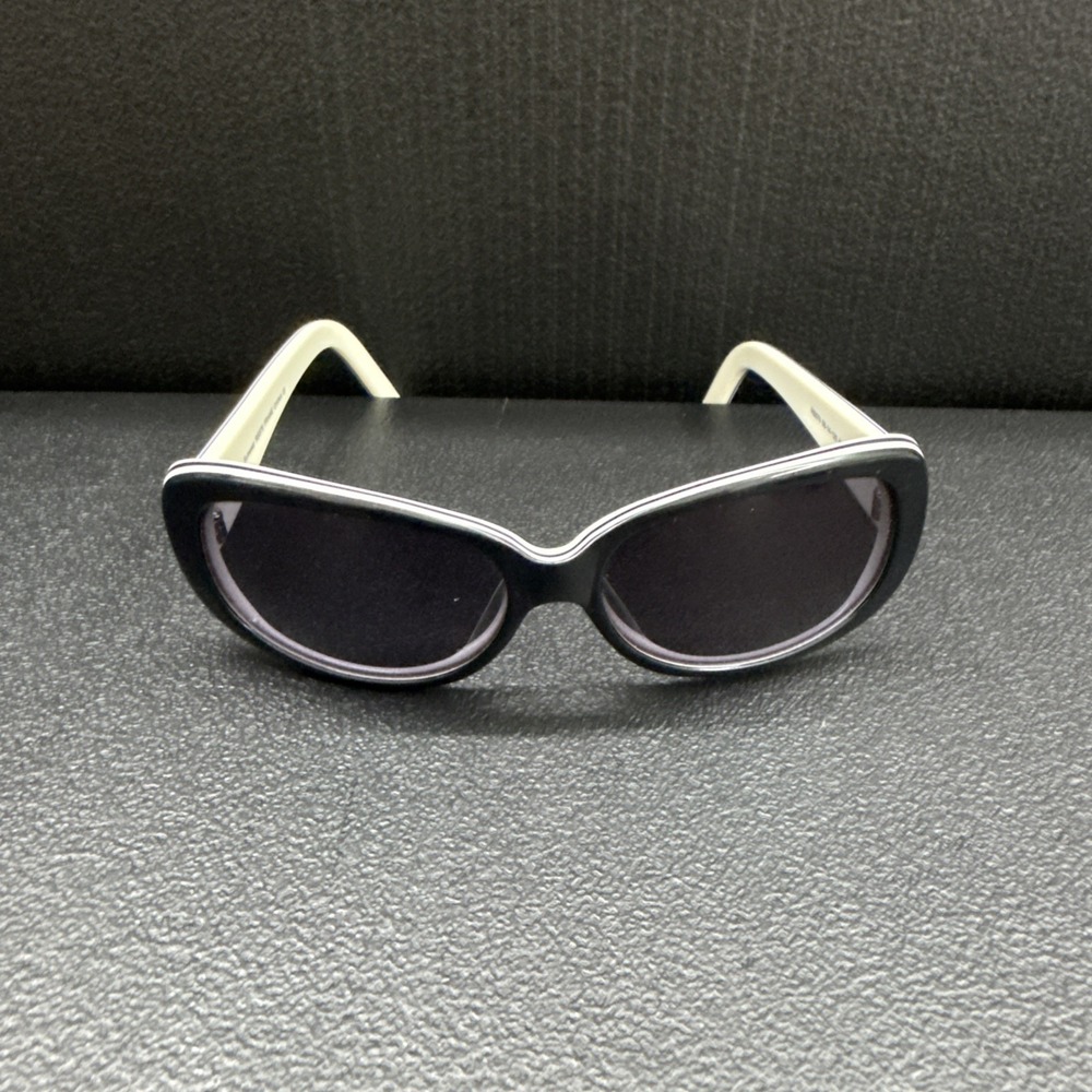 Runway Sunwear Sunglasses Frame RS579 Women's Black White Full Rim 55-14-125